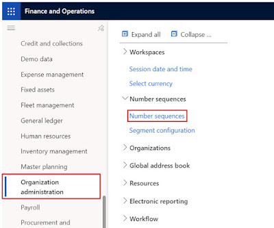 How to Create Number Sequence in Microsoft Dynamics 365 for Finance and Operations