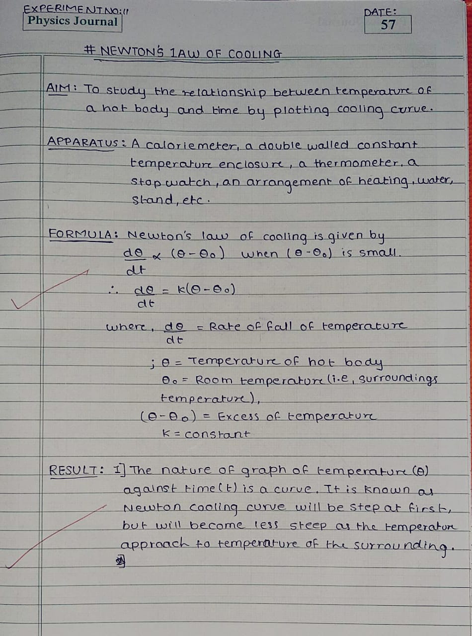 Maharashtra SSC Board 12 Class practical of PHYSICS JOURNAL solutions-Part-2