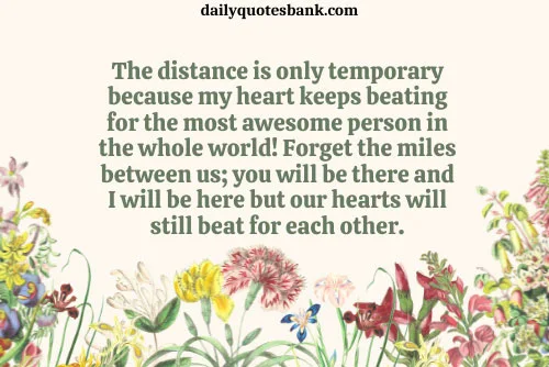 Inspirational Message For Long Distance Relationship