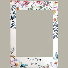 Wedding selfie frame