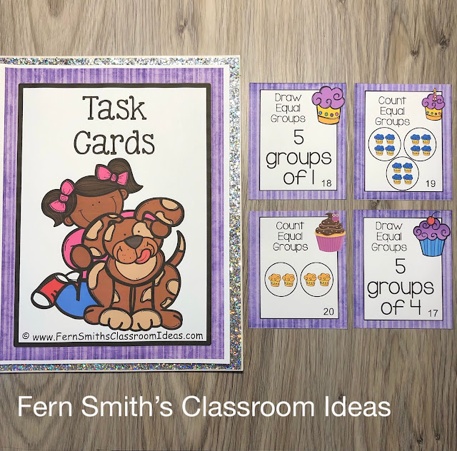 Click Here to Download These Equal Groups Task Cards for Your Class Today!