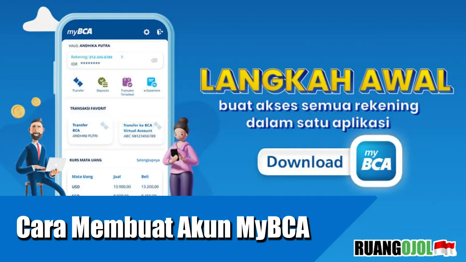 cara membuat akun MyBCA