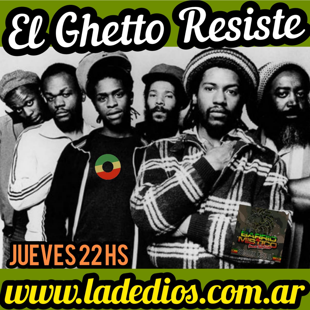 El Ghetto Resiste - Burning Fyah (18-11-2021)