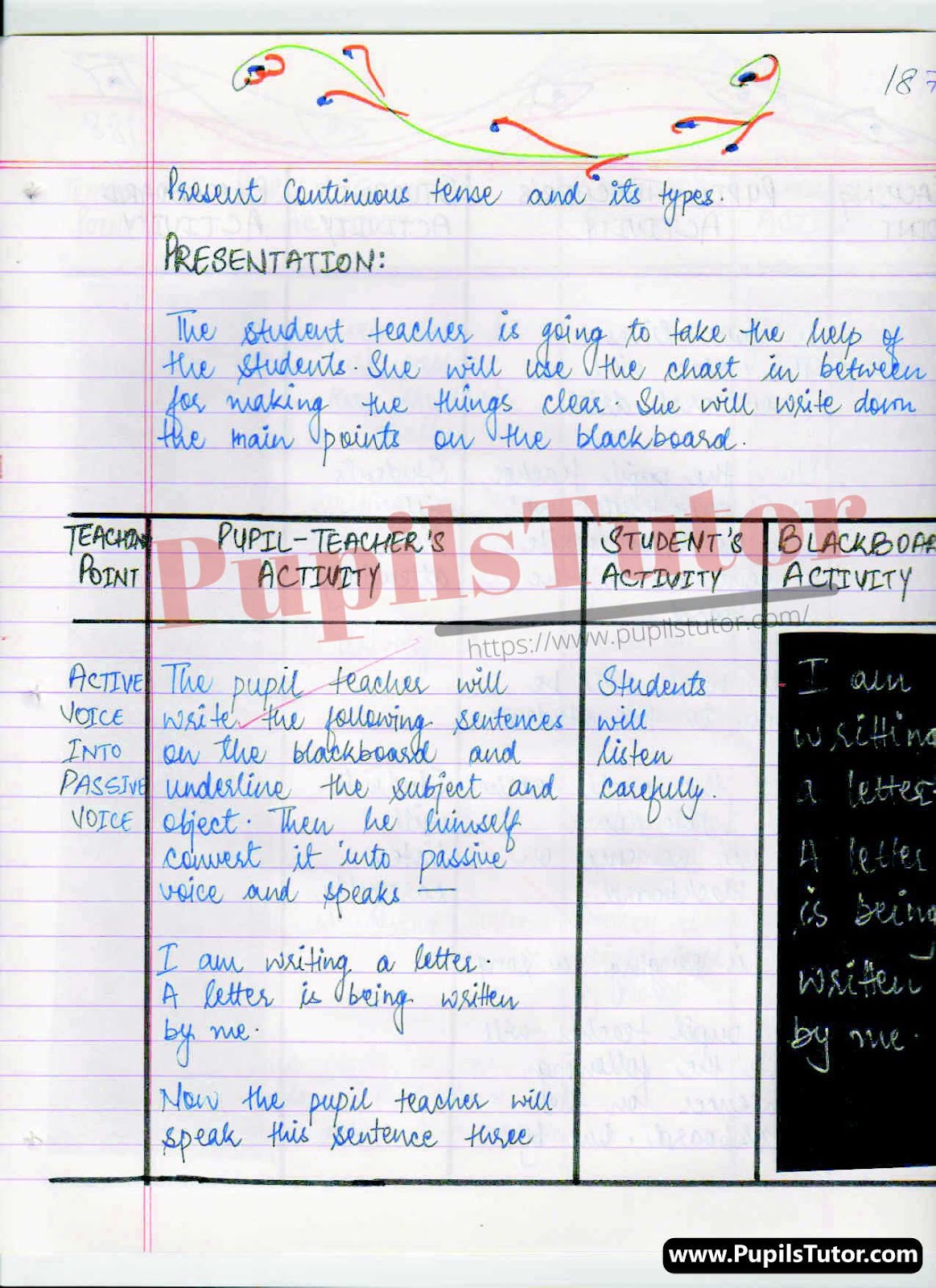 English Lesson Plan On Active And Passive Voice For Class/Grade 8 For CBSE NCERT School And College Teachers  – (Page And Image Number 3) – www.pupilstutor.com