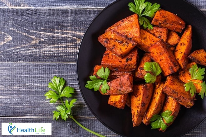 Dishes from sweet potatoes for weight loss help to effectively remove excess fat