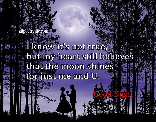 Good Night My Love Quotes | Romantic Good Night Messages For Him | Sweet Night Message