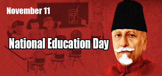 National Education Day - 11 November