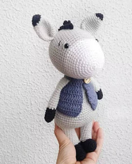 PATRON GRATIS BURRO AMIGURUMI 48114