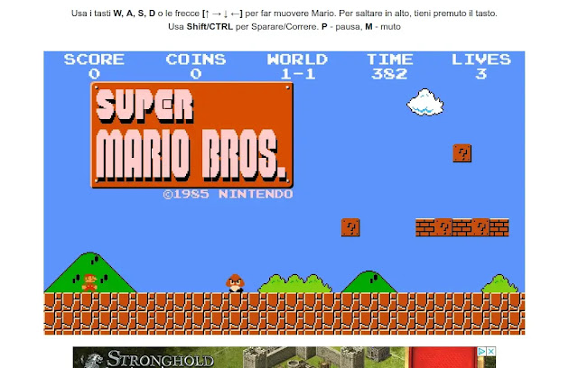 Come Giocare a Super Mario Bros Gratis Online