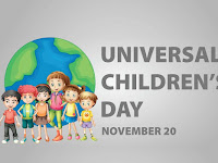 World Children’s Day - 20 November.