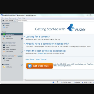 Tải Vuze giúp người dùng dễ dàng tìm thấy các file Torrent có sẵn trên mạng Internet mới 2022