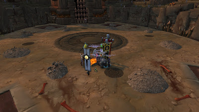 Everyone stand together in one spot in the Highmaul Arena to AOE to speed up the run
