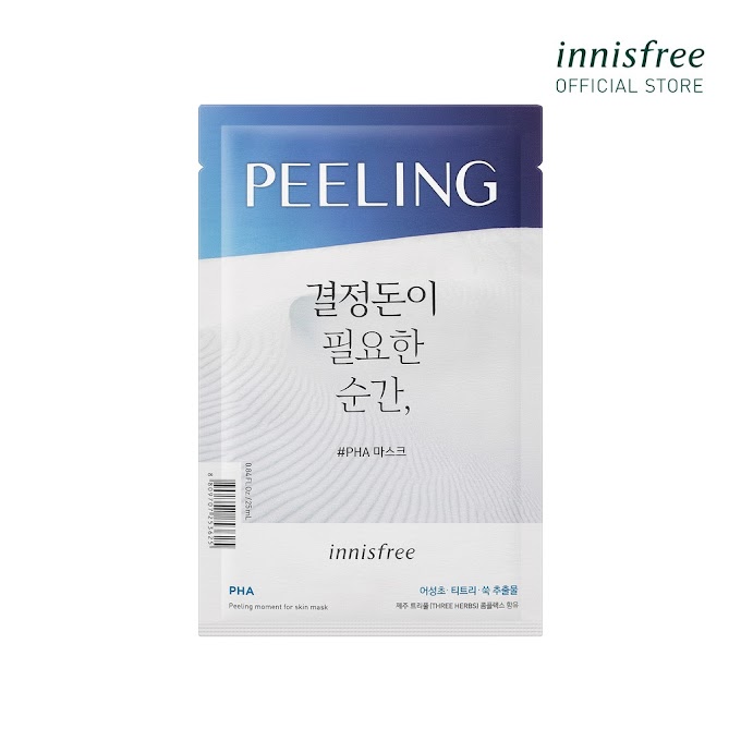 Mall Shop [ innisfreevietnam_officialstore ] Mặt nạ làm mịn da innisfree Peeling Moment For Skin Mask (PHA) 25ml