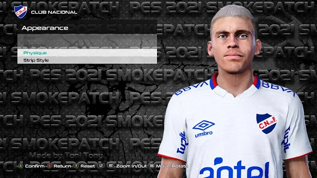 Brian Ocampo Face For eFootball PES 2021