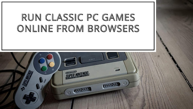 Play old windows games online from browsers