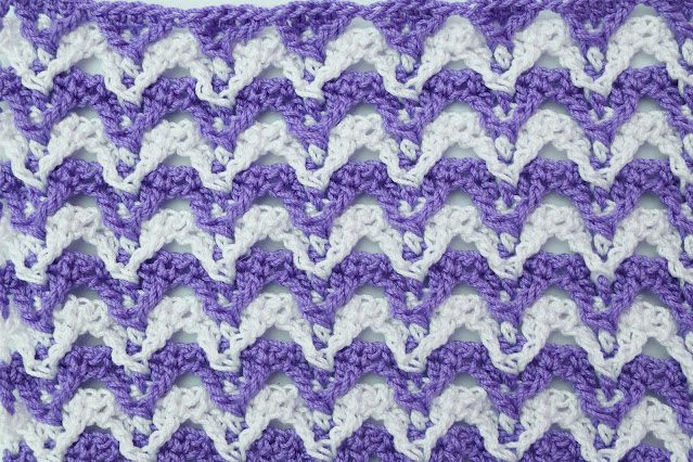 6 - Crochet Imagen Asombrosa puntada a relieve a crochet ganchillo facil sencillo bareta paso a paso DIY puntada puntoillo por Majovel Crochet