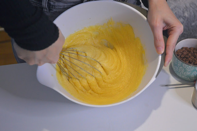 Mélange pâte à cookies