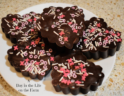 Chocolate Nutty Hearts