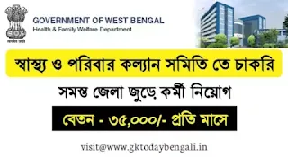 Public Health Manager Recruitment In West Bengal