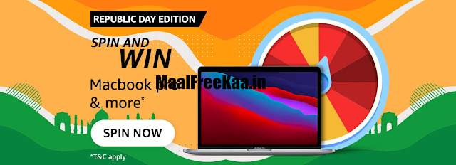 Spin Lucky Wheel To Get Free Macbook Pro