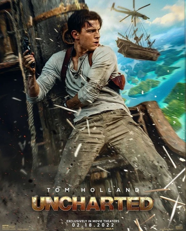 Download Tom Holland Uncharted (2022) Dual Audio Hindi 9kmovies Review