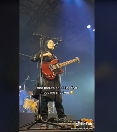 kini tengah melakukan tur pertama mereka di Eropa Tour di Eropa, Band Metal asal Indonesia VoB kampanyekan Hijab: Hijab adalah simbol perdamaian, cinta dan keindahan