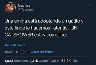 Twitter de humor : El catshower