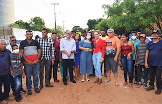 Prefeita Cristiane Varão inicia obras nas vilas Varig e Antonio Conselheiro, custeadas com emenda do deputado Hildo Rocha