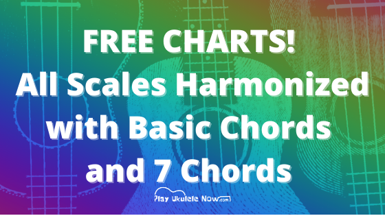 All Scales Harmonized with Basic Chords and 7 Chords