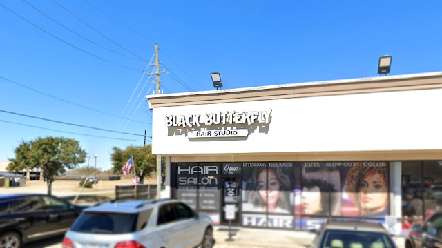 Black Butterfly Hair Studio Houston TX 77084 Salon Exterior - Tryaplace.com