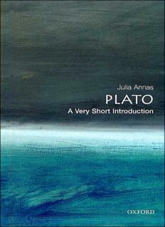 Plato: A Very Short Introduction by Julia Annas Review