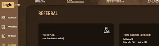 Реферальная статистика Logic Pro
