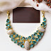 Stone statement necklace