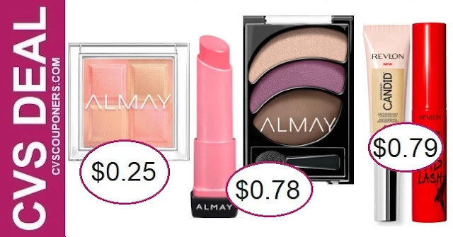 Almay & Revlon Makeup CVS Deals