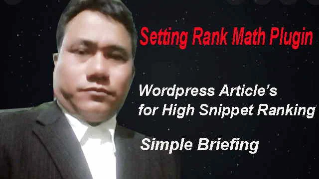 Rank math seo plugin tutorial | How to setting on Articl's|