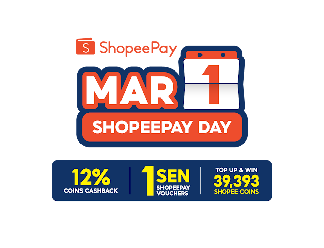 SHOPEEPAY DAY KEMBALI DENGAN PULANGAN TUNAI MENARIK!