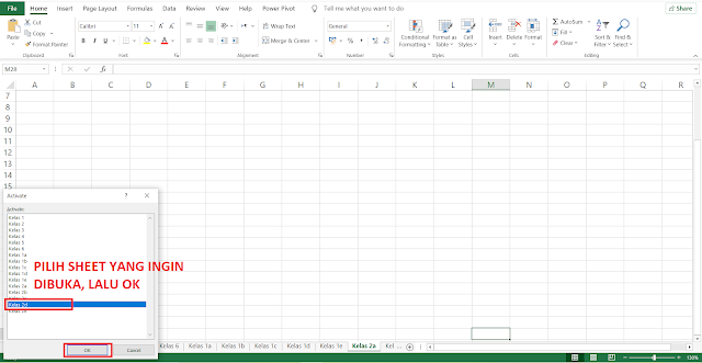 Cara Melihat Semua Sheet dan Berpindah Sheet di Microsoft Excel dengan Mudah