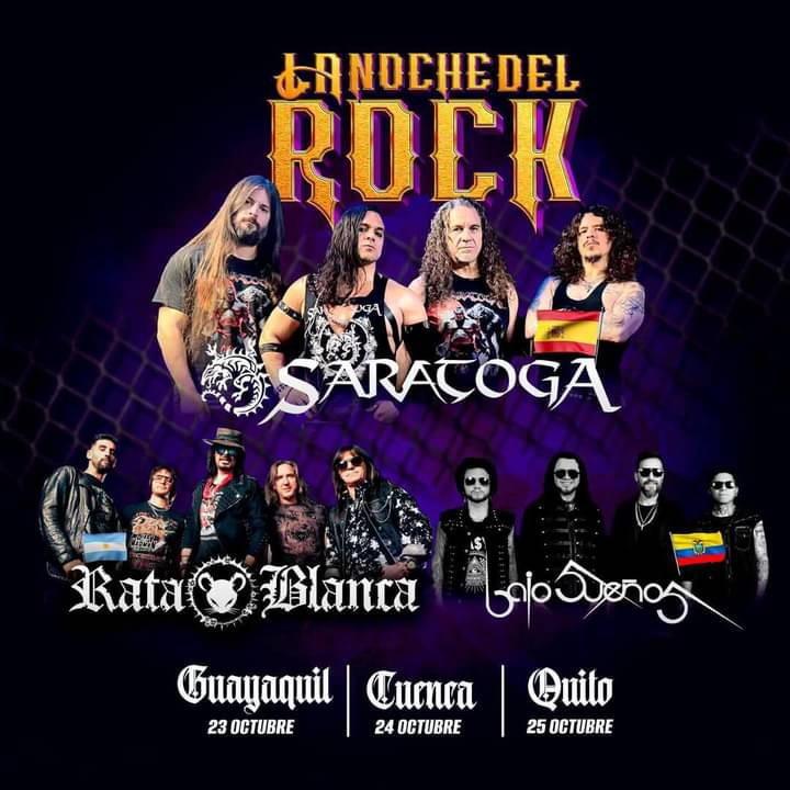 Saratoga - La noche del Rock