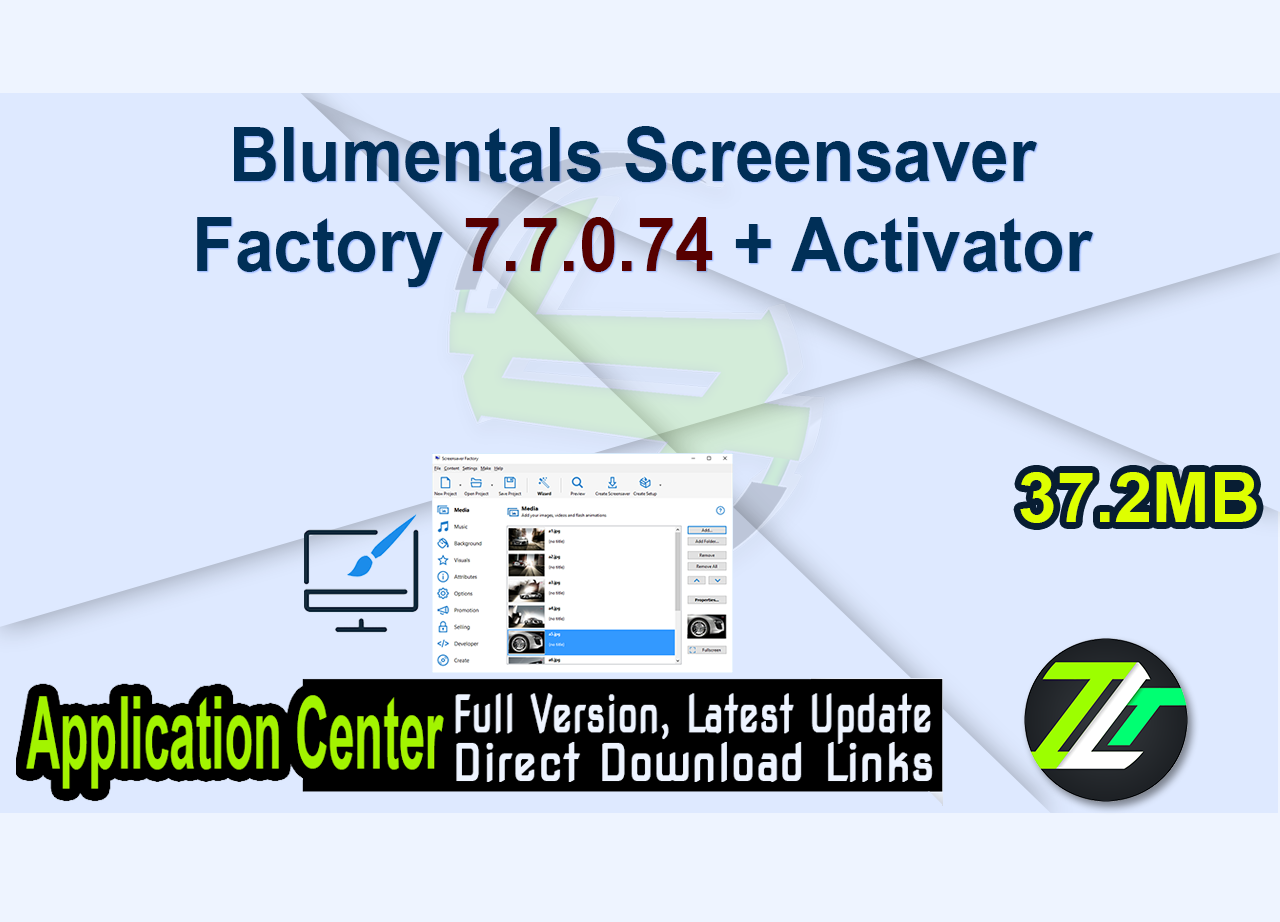 Blumentals Screensaver Factory 7.7.0.74 + Activator