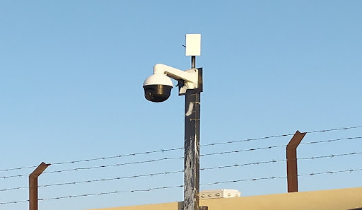 a ptz camera with point to point wireless access point