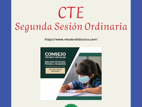 Consejo Técnico Escolar: Segunda Sesión Ordinaria