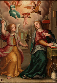 The Annunciation ANONYMOUS  Copyright ©Museo Nacional del Prado