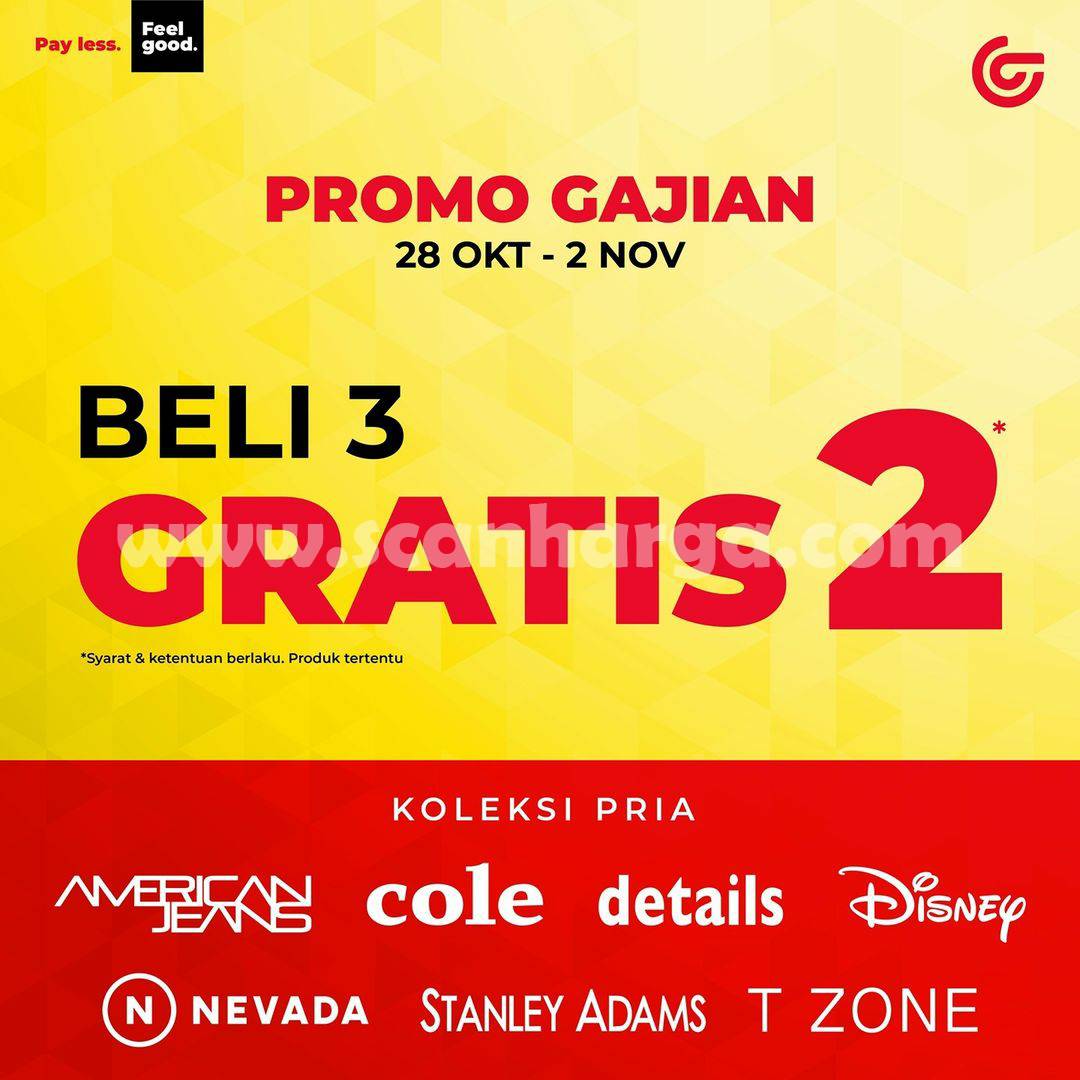 Promo MATAHARI SPESIAL GAJIAN 28 Oktober – 2 November 2021 2