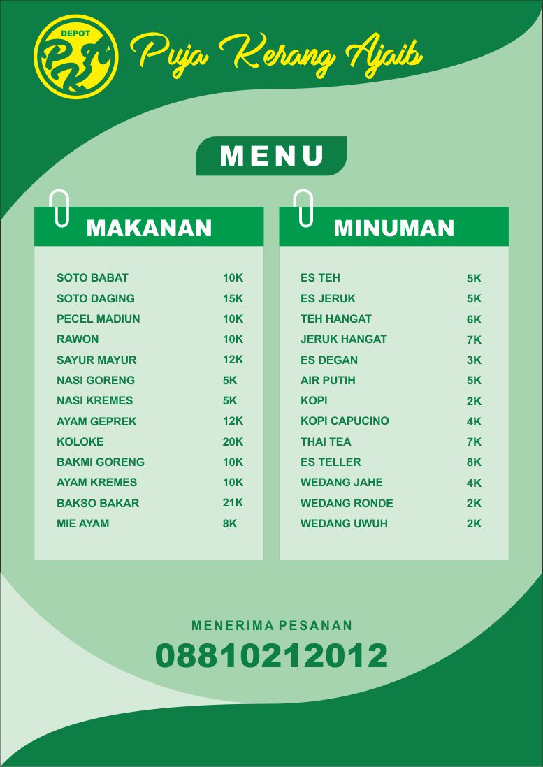 Menu Makanan