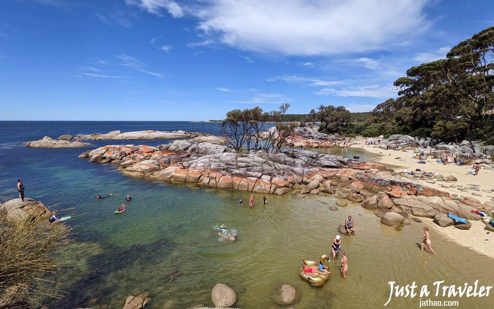 塔斯馬尼亞-景點-推薦-火焰灣-旅遊-自由行-澳洲-Tasmania-Bay-of-Fires-Tourist-Attraction-Australia