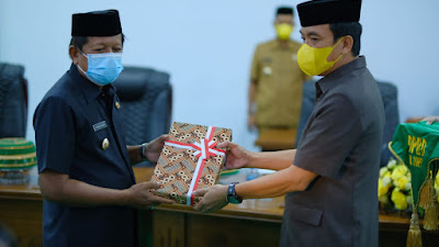 Bupati Soppeng Serahkan Tiga Ranperda Pada Rapat Paripurna DPRD Kabupaten Soppeng