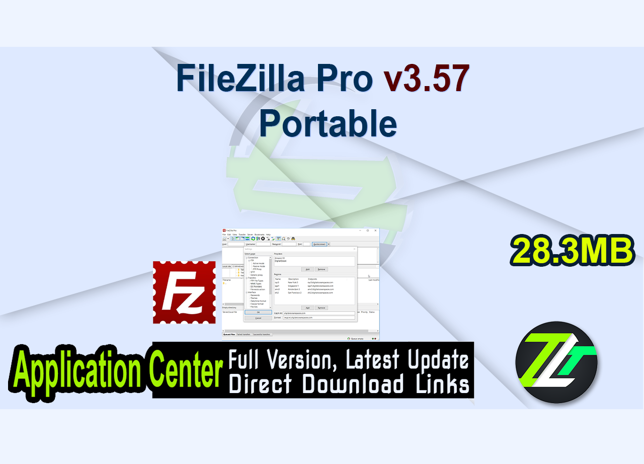 FileZilla Pro v3.57 Portable