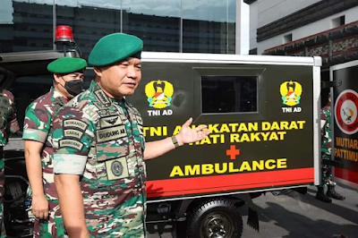 Kasad Launching Seragam Baru PDL TNI AD dan Perkenalkan Ambulans Babinsa