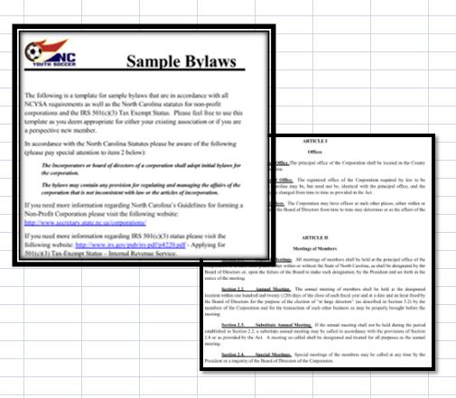 Corporate Bylaws Template for PDF