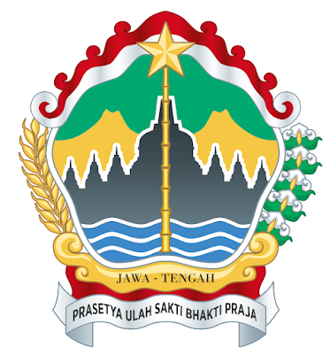Logo / Lambang Provinsi Jawa Tengah - Latar (Background) Putih & Transparent (PNG)